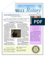 Newsletter Sept 1 2009