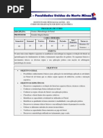 Plano de Curso Da Disciplina Futsal