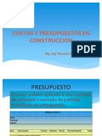 3 Costos y Presupuestos en Construccion 2013