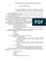 Nursing Manifestari de Dependenta in Satisfacerea Celor 14 Nevoi Fundamentale