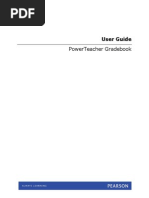 PowerTeacher Gradebook User Guide