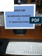 Kovács Ilma Az Elektronikus Tanulásról A 21. Század Első Éveiben