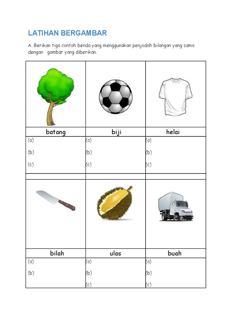 Latihan Bergambar Pdf