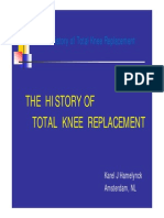 The Evolution of Total Knee Replacement