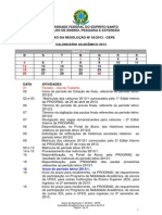 Calendario Academico 2013