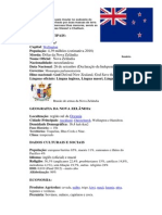 Nova Zelândia é um país insular no sudoeste do Oceano Pacífico formado por duas massas de terra principais e por numerosas ilhas menores