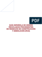 Guía Española de Áridos Reciclados