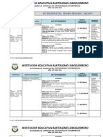 Actividades Grado Decimo Per-1