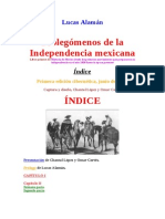 Alaman Lucas - Prolegomenos Independencia Mexicana