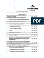 Environmental Audit Check List-6!7!10