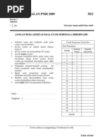 Download Soalan Ramalan Mathematics PMR 2009 Paper 2  by kguna SN20048631 doc pdf