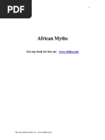 A Dictionary Of African Mythology Anansi Mythology - 