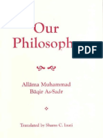Muhammad Baqir as-Sadr - Our Philosophy