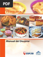 Manual Docente de Pasteleria