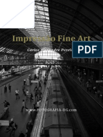 Impressão Fine Art - Técnicas e cuidados para uma impressão de qualidade