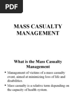 Mass Casualty Management