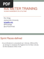 Grigg Ron 400 Meter Training