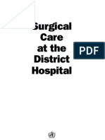 Surgical Care District Hospital Chapter 1