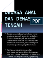 Funda-Dewasa Awal Dan Dewasa Tengah