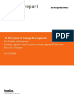 10 Principles of Change Management