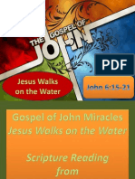 Gospel of John Miracles Jesus Walks On The Water