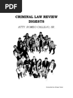 Criminal Law Case Digests