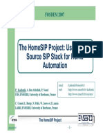 SIP Automation System Information