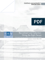 Recruitment and Selection in HRM