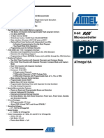 ATmega16A Data Sheet