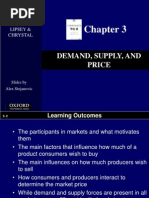 Demand, Supply, and Price: Economics