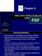 The Cost Structure of Firms: Economics