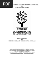 Regulamento Jardim Infantil