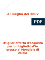 Migliori 2007