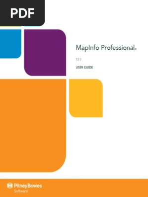 Pitney Bowes MapInfo Professional 11.5 discount