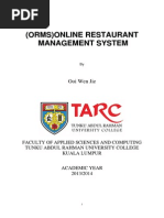 Download OoiWenJieAIA201314F Online Restaurant Management System by Cylinder Ooi SN200575662 doc pdf