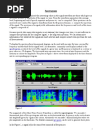 Spectrogram S