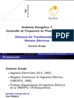 Eficiencia en Transformadores y Motores Eléctricos PDF