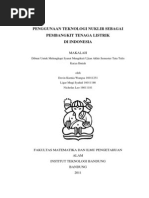 Download Paper Pembangkit Tenaga Listrik di Indonesia by Nicholas Leo SN200578426 doc pdf