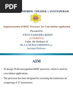 RISC Processor Design Description