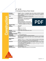 Sikagard - 619: Penetrating 2-Component Epoxy Resin Sealer