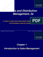 Sales and Distribution Management, 2e