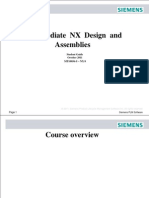Intermediate NX Design and Assemblies