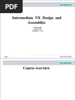 Intermediate  NX  Design  and Assemblies
