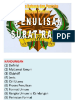 Penulisan Surat Rasmi