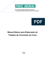 Manual Basico para Elaboração de TCC