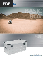 Aluminum Storage Box - Basic Box DL 540