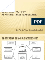 Entorno Político y Legal Internacional