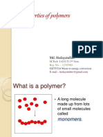 Properties of Polymer