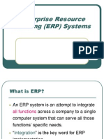 Enterprise Resource Planning (ERP) Systems 6AUG