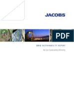 Jacobs 2012 Sustainability Report